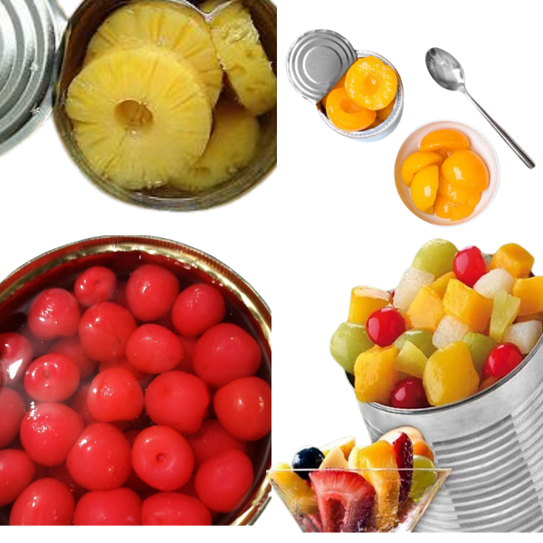 CANNED FRUITS